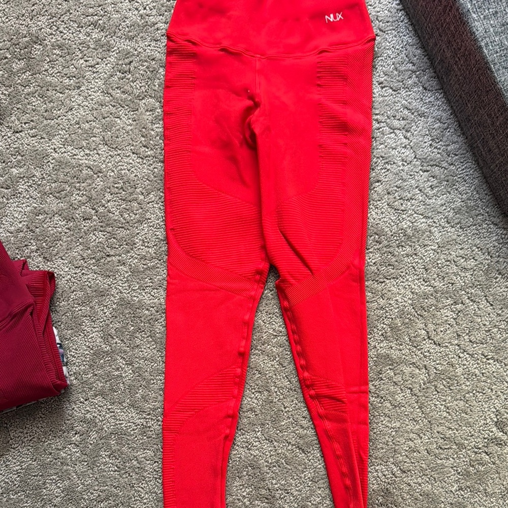 NUX Bold Red Leggings